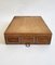 Industrielle Aufbewahrungsbox aus Holz, 1920er 9
