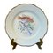 Mid-Century Modern Hand-Painted Fish Service by S.F.P. for Limoges, 1950, Set of 13, Image 8