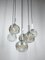 Kaskadenlampe mit 6 Leuchten von Richard Essig, Deutschland, 1970er 5