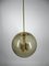 Globe Hängelampe aus getöntem Bubble Glass von Peill & Putzler, Deutschland, 1960er 2