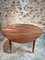 Antique French Round Drop-Leaf Dining Table in Cherrywood and Walnut, 1900s 6