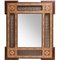 Antique Spanish Marquetry Mirror 1