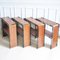 Stackable Shelves from Multistrux, 1960s, Set of 4 4