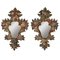 19th Century Hand-Painted Mirrors, Set of 2 1