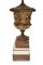 Lámpara de mesa Medici neoclásica antigua de bronce, Imagen 4