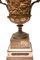 Lámpara de mesa Medici neoclásica antigua de bronce, Imagen 6