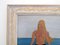Matt Rix, Naive Style Mermaid Portrait, 2000s, Oil Painting, Framed 7