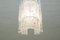 Lampada a sospensione vintage in vetro smerigliato di Doria, anni '60, Immagine 8