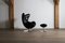 Dänischer Vintage Egg Chair mit Ottomane von Arne Jacobsen für Fritz Hansen, 1963, 2er Set 5