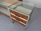 Large Sales Counters in Rosewood and Steel and Glass, 1960s, Set of 3 21
