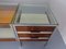 Large Sales Counters in Rosewood and Steel and Glass, 1960s, Set of 3, Image 22