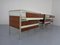 Large Sales Counters in Rosewood and Steel and Glass, 1960s, Set of 3 7