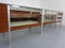 Large Sales Counters in Rosewood and Steel and Glass, 1960s, Set of 3, Image 30
