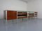 Large Sales Counters in Rosewood and Steel and Glass, 1960s, Set of 3, Image 2