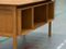 Vintage Oak Veneer Free Standing Desk 7