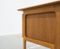 Vintage Oak Veneer Free Standing Desk, Image 6