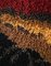 German Handmade Tapestry Wall Rug in Wool, 1970s, Image 3