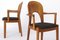 Mid-Century Modern Teak Dining Armchair with Black Upholstery by Niels Koefoed for Koefoeds Hornslet, Denmark, 1970s 2