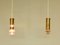 Swedish Brass Pendant Lights, 1960s, Set of 2, Image 8