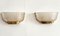 Art Deco Murano Glass and Brass Wall Sconces by Archimede Seguso, 1940s, Set of 2, Image 1