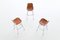 Leder Barhocker von Charlotte Perriand, 1960er, 3er Set 7