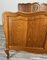 Vintage French Louis Bed Frame in Oak 4