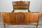 Vintage French Louis Bed Frame in Oak 3
