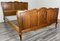Vintage French Louis Bed Frame in Oak 2