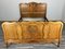 Vintage French Bed Frame in Oak 1