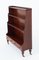 Regency Waterfall Open Front Bookcase in Mahogany, 1900s 3