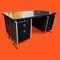 Bauhaus Rosewood Veneer and Tubular Chrome Executive Desk, 1970s, Image 1
