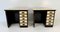 Italian Art Deco Twin Desks in Macassar and Parchment, 1940s, Set of 2, Image 11