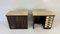 Italian Art Deco Twin Desks in Macassar and Parchment, 1940s, Set of 2, Image 3