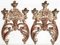 18th Century Mecca Silver Gilt Candle Holders, Set of 2, Image 2