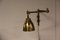 Vintage Brass and Iron Wall Lamp, Image 3