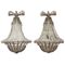 French Crystal Sconces, 1920s, Set of 2 1