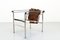 LC1 Sessel aus Leder von Charlotte Perriand für Cassina 1
