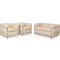 LC 2 2-Seater Sofa and Lounge Chairs in Cream Leather by Le Corbusier for Cassina, Set of 3 1