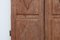 Large 17th Century Terracotta Lacquered Oak Monastery Doors, Portugal, Set of 2 9