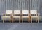 Danish Pine Chairs by Tage Poulsen for Gramrode, 1974, Set of 4, Image 1