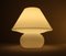 Lampade a fungo in vetro opalino di Glashütte Limburg, Germania, anni '70, set di 2, Immagine 12