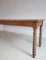 Antique Console Table in Oak, 1800s, Image 27