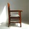 Butaca holandesa modernista / Arts & Crafts con salamandras y clavo de Jacobus de Graaff, 1905, Imagen 13