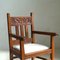 Butaca holandesa modernista / Arts & Crafts con salamandras y clavo de Jacobus de Graaff, 1905, Imagen 2