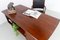Mid-Century Danish Rosewood Freestanding Desk with Floating Top, 1960s 17