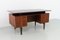 Mid-Century Danish Rosewood Freestanding Desk with Floating Top, 1960s 3