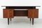 Mid-Century Danish Rosewood Freestanding Desk with Floating Top, 1960s 1