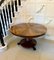 Victorian Circular Flared Mahogany Dining Table, 1850s 4