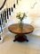 Victorian Circular Flared Mahogany Dining Table, 1850s 7