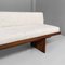 Italian Wood Fabric Bench Tokyo attributed to Charlotte Perriand for Cassina, 1960s 5
